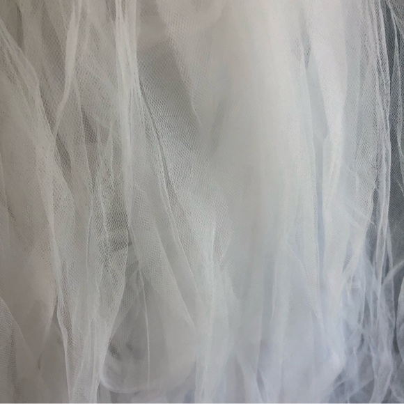 Purple and White Tulle and Sequin Dress Girls Size 14 - Picture 4 of 10